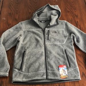 North Face Full Zip Fleece with Hood
